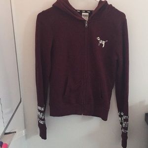 Maroon pink jacket. Size US xs